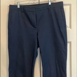 Ann Taylor navy blue pants size 12 curvy fit.